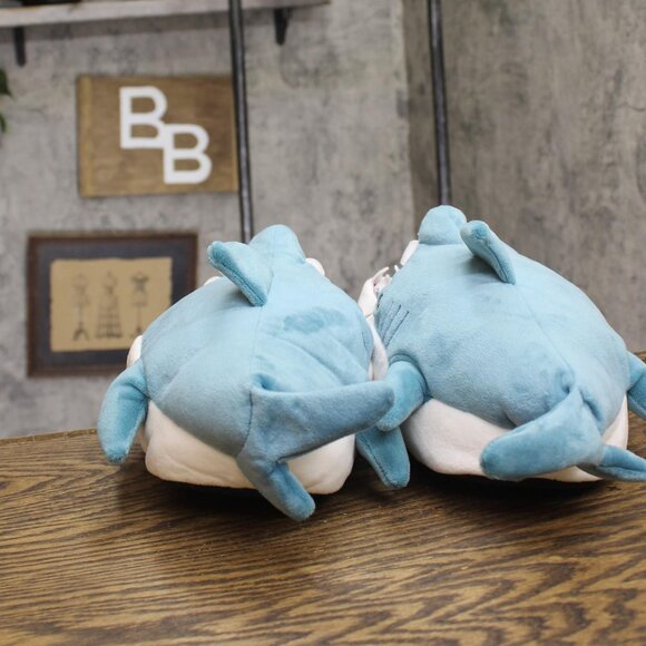 NWT Cat & Jack Kids Boys Knox Shark Ankle Biter Slippers 86004700 Blue XL (6/7) - Picture 8 of 10